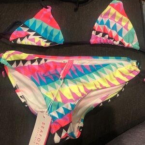 Seafolly 💦 NWT bikini size 12